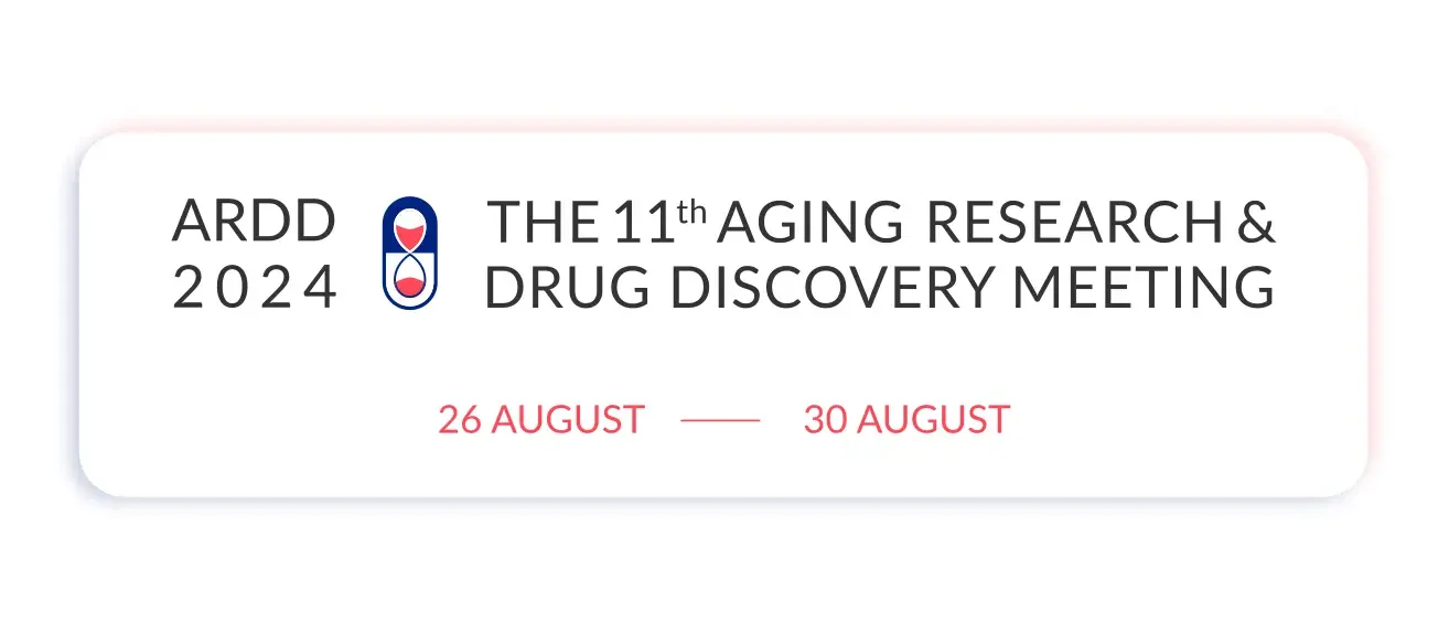 ARDD 2024 longevity conference announcement